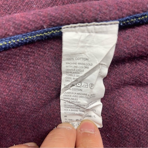 Tommy Bahama Men’s Reversible Pullover 1/4 ZipUp Sweater Blue/Maroon Size Medium - Picture 11 of 11